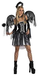Black Angel Halloween Costume For Kids Pin On Themes