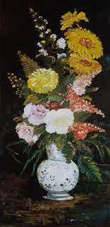 The paintings are well known for depicting the natural beauty of the flowers and for their vibrant colors. Vase Of Flowers Vincent Van Gogh Als Kunstdruck Oder Handgemaltes Gemalde