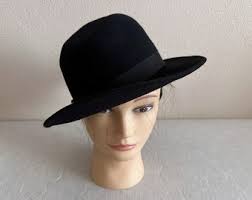 Olga Greco Scarf Vintage Scarf Black Brown Colorblock Scarf Designer Scarf  Retro Secretary Kerchief