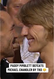 OHHH PADDY THE BADDY 🗣️ (via @UFC) #ufc #mma #paddypimblett