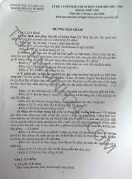 Tổng hợp loạt đề thi văn vào lớp 10 của các tỉnh thành, teen hà nội. Ä'ap An Ä'á» Thi Vao Lá»›p 10 Mon VÄƒn Tphcm NÄƒm 2015