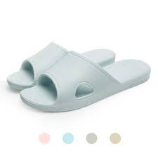 Men S And Women S Shower Bath Slippers Non Slip Shower Shoes Soft Indoor Sandals Blue Cr188oxyqhx Shower Shoes Blue Sandals Shower Sandals