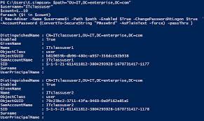 Executing this code will unlock a single user by their samaccountname. How To Create New Active Directory Users With Powershell