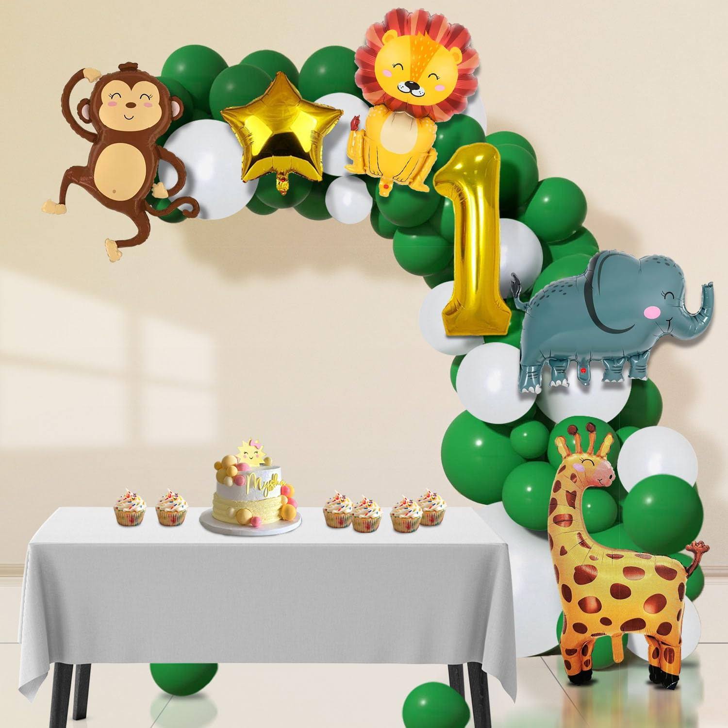Jungle Theme Birthday Decoration Kit Party Supplies Noida product image