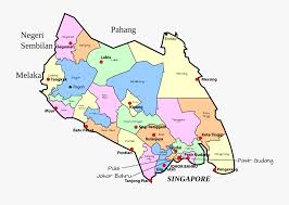 Johor, formerly known as johore, is a state of malaysia in the south of the malay peninsula. Constituency Clipart Melaka And Johor Map Free Transparent Clipart Clipartkey