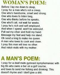 What Women Want And What Men Want Love Quotes Funny Funny Poems Love Quotes Tumblr