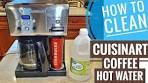 HOW TO CLEAN / Descale Cuisinart 12 Cup Programmable ...