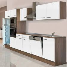 Respekta Kuchenzeile Kb340eywmigke 340 Cm Weiss Seidengl Eiche York Nachbildung Kuchenzeilen Kuchenumbau Und Kuchezeile