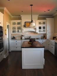 Dark Stain On Butcher Block White On White Trendy Kitchen Tile Kitchen Flooring Kitchen Remodel