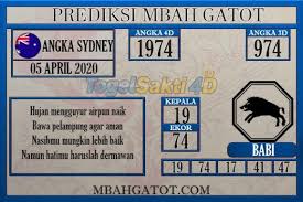 Pin Di Prediksi Togel Sidney