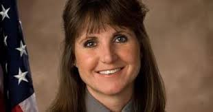 Undersheriff Paula Presley leaves after hard drives seized