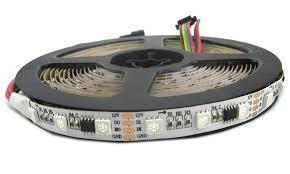 5v 12v Dimmable Rgb Led Strip Lights Ws2818 Ic Commercial Outdoor Led Rope Lights
