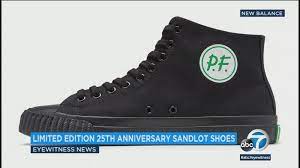 When egghead scotty smalls moves to town just before the summer vacation of 1962, his first priority is to make friends. Pf Flyers Introduces Shoe To Celebrate Anniversary Of Iconic Film The Sandlot Abc13 Houston