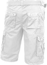 Black And White Shorts Men Mp Mens Premium Cargo Shorts With Belt Mens White Shorts Cargo Shorts Cargo