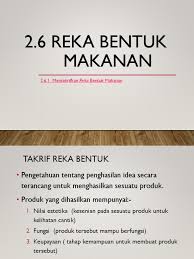 Bab 1 skala dan jarak geografi tingkatan 2. 2 6 1 Reka Bentuk Makanan
