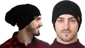 Buy JAG RAM TEXTILES Unisex Soft Stretch Woolen Winter Wear Knit Free Size  Warm Cap/Hat for Mens and Women Pack of 2 (Designs-1) Black at Amazon.in
