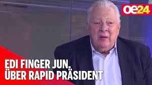 Sign up for deezer for free and listen to edi finger jun., edi finger: Neuer Rapid Prasident Edi Finger Jun Im Studio Youtube