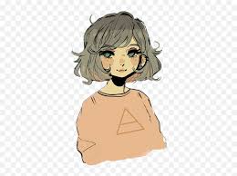 First the front part of the hairstyle the tutorial on how to draw curly hair. Anime Girl Eyes Png Drawing Draw Girldraw Anime Girl Anime Girl With Short Curly Hair Green Eyes Png Free Transparent Png Images Pngaaa Com