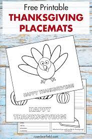 Use it for thanksgiving decorations, thanksgiving coloring pages or boost your kid's activities with all the free printable pages because they are worth it and it is. Free Printable Thanksgiving Placemats To Color Rose Clearfield