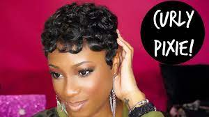How To Achieve The Curly Pixie Hairstyle Lorissa Turner Short Hair Tutorial Pixie Hairstyles Short Curly Pixie