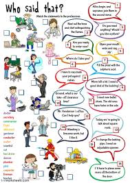 Jobs And Occupations Interactive And Downloadable Worksheet You Can Do The Exe English Lessons For Kids English Worksheets For Kids English Teaching Materials