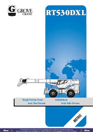 Grove RT530DXL Rough Terrain Crane