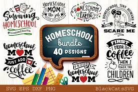 Download Homeschool Svg Bundle 40 Designs Homeschool Mom Svg Bundle 555575 Cut Files Design Bundles