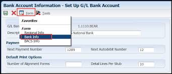At account opening reference link to footnote 2. Troubleshooting Gl Bank Account Set Up P0030g