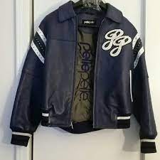 Pelle Pelle Women S Stoned Leather Jacket Size 12 Jackets Leather Jacket Pelle Pelle Jackets