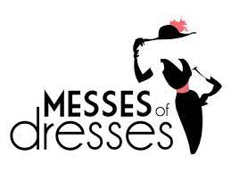 Messes Of Dresses Logo Dress Logo Fashion Logo Fashion Logo Typography