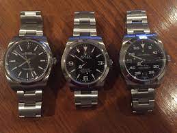 Explorer 1 senza ombra di dubbio tra i tre explorer ii senza alcun dubbio explorer i. Rolex Oyster Perpetual 39 Vs Explorer 214720 Mk Ii Watchuseek Watch Forums