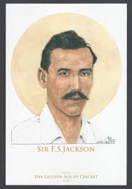 AOP CRICKET limited edition (100) Wisden artist D.Dean postcard STANLEY  JACKSON