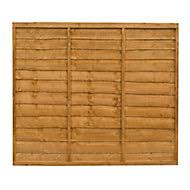 Shower heads are located at a standard height of 80 (203 cm), but can be set at a minimum height of 72 (183 cm. Traditional Lap Fence Panel W 1 83m H 1 83m Diy At B Q