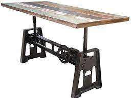 The next evolution in the world of tables for home has arrived. Amazon Com Reclaimed Wood And Iron Adjustable Dining Table Kitchen Amp Dinin Adjustable Height Coffee Table Adjustable Height Table Adjustable Coffee Table