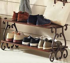 Moran Mango Wood Shoe Rack Wood Shoe Rack Home Accessories Rack Design