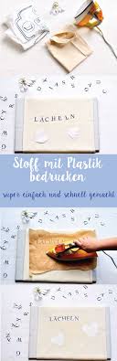 Jutebeutel Mit Plastiktuten Buchstaben Gestalten Einfach Schnell Plastiktute Jutebeutel Jutetasche