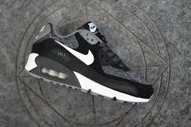Nike Air Max 90 Gs Woven White Black Grey Eu Kicks Sneaker Magazine Nike Air Max Nike Air Max 90 Nike Air