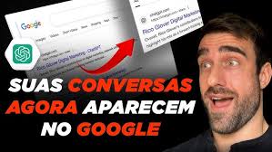 Agora todas suas conversas com ChatGPT aparecerão no Google