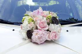 Image result for svatební  výzdoba auta