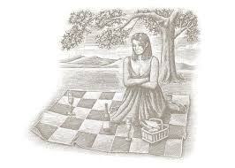 Drawings Of People At Picnic Tables Steven Noble Illustrations Picnic Scene Noble Illustration Drawing People Stock Art