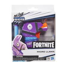 Epic games and hasbro are partnering to bring fortnite weapons to life, beginning with the scar that is the equivalent to the common assault rifle. Nerf Fortnite Llama Microshots Dart Firing Toy Blaster And 2 Official Elite Darts For Kids Teens Adults