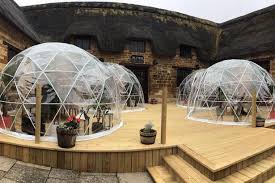 The Village Pub Where You Can Dine In Your Own Private Igloo Northants Live