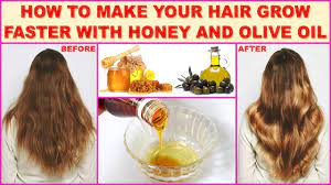 They prevent the loss of hair and save it from getting damaged. How To Make Your Hair Grow Faster With Honey And Olive Oil Youtube