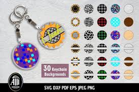 Download Keychain Svg Bundle Monogram Svg Keychian Svg Pattern 1274831 Cut Files Design Bundles
