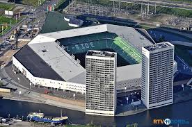 Groningen Zuidoost Euroborg Met Brander En Stoker Stadium Architecture New Football Stadiums Groningen
