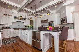 The coffered ceiling consists of many coffers that feel perfect for this plain kitchen. 50 Kitchens With Coffered Ceilings Photos Home Stratosphere