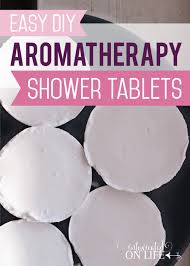 Easy Diy Aromatherapy Shower Tablets Recipe Aromatherapy Shower Bombs Diy Shower