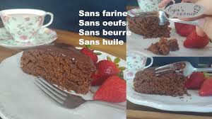 Les meilleures recettes de gâteau sans beurre notã©es et commentã©es par les internautes. Gateau Sans Farine Sans Åufs Sans Beurre Sans Huile Youtube