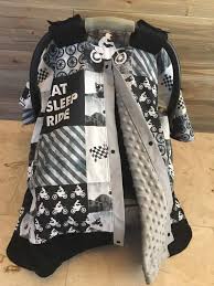 Dirtbike Car Seat Canopy Motocross Carseat Canopy Baby Shower Gift Baby Boy Baby Girl Car Seats Baby Protection Carseat Canopy