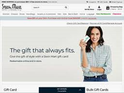 Cheques if cleared after 10 days will be refunded in cash. Stein Mart Gift Card Balance Check Balance Enquiry Links Reviews Contact Social Terms And More Gcb Today